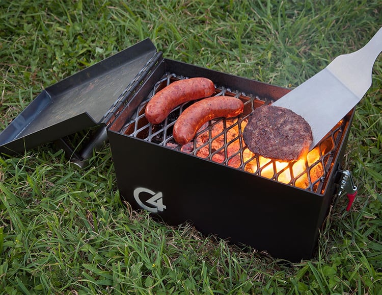 The C4 Portable is a Small Grill with Serious Firepower