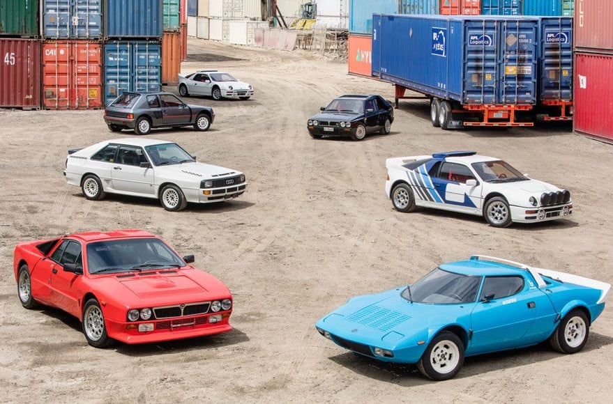 Super Rare Rally Cars Go Up For Auction