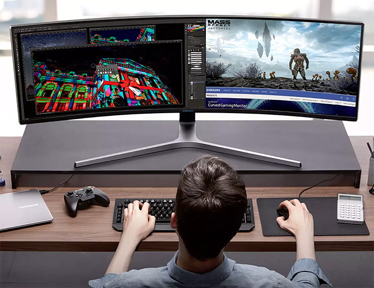 Samsung Introduces Super-Size CHG90 Gaming Monitor