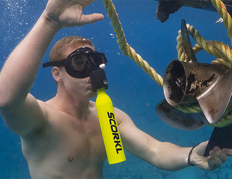 Scorkl Gives You The SCUBA Experience Without All The Gear