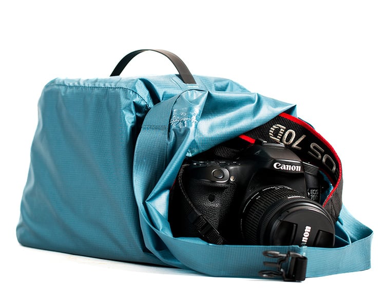 Drybag clearance for camera