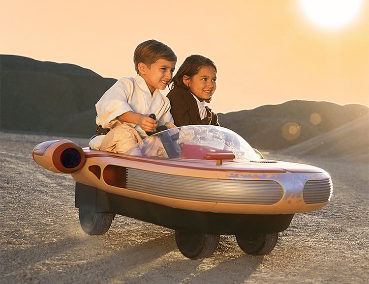 Radio Flyer Goes Retro Futuristic with a Kids Only Star Wars