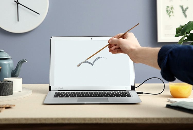 AirBar Turns Your MacBook Air into a Touchscreen