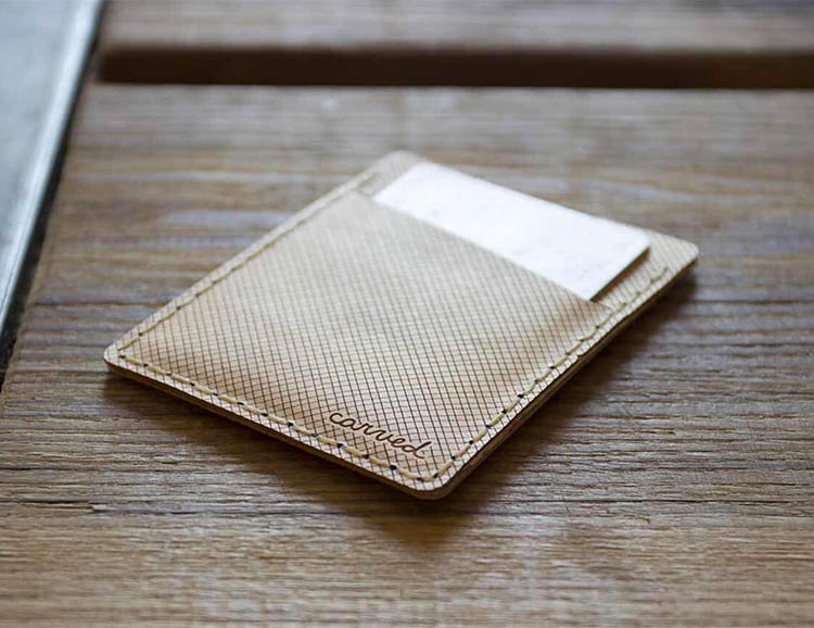 Arbor is a Slim, Flexible Wooden Wallet