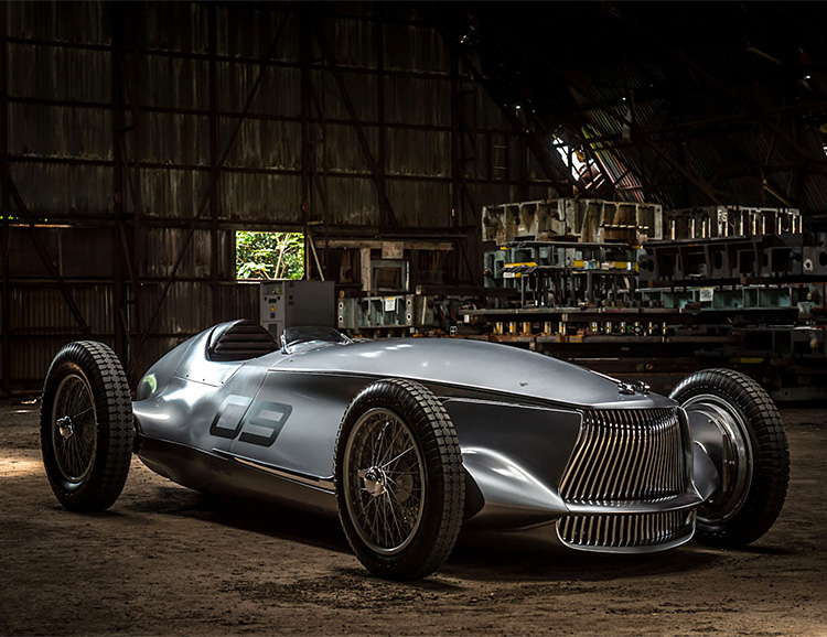 Infiniti’s Prototype 9 Electric Merges the 1940s with the Future