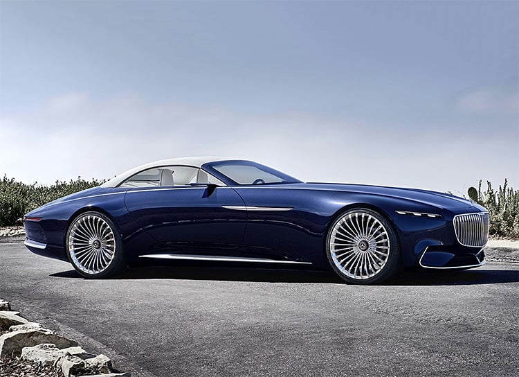 Vision Mercedes-Maybach Unveils Cabriolet 6 Concept