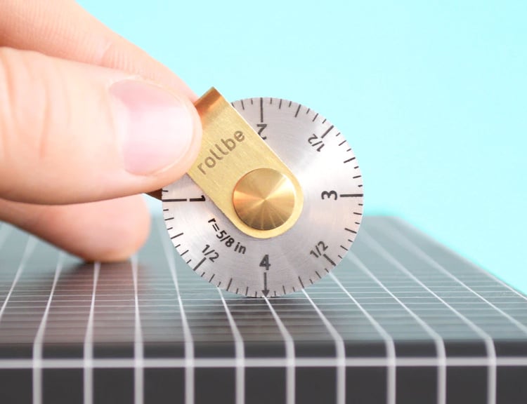 Rollbe is the World’s Most Compact Ruler