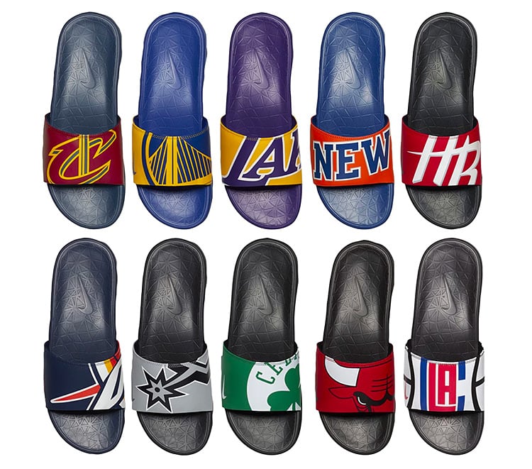 nike benassi nba men's slide