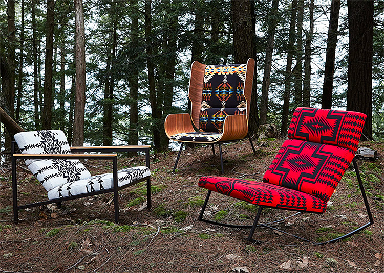 Pendleton Teams Up With Gus* Modern on a Cool Collection of Chairs