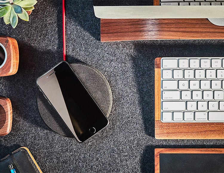 Grovemade’s Wireless Charging Pad Will Look Dope On Your Desktop