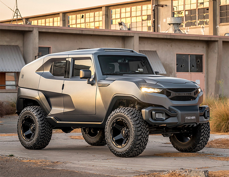 The Revzani Tank SUV is Apocalypse Ready