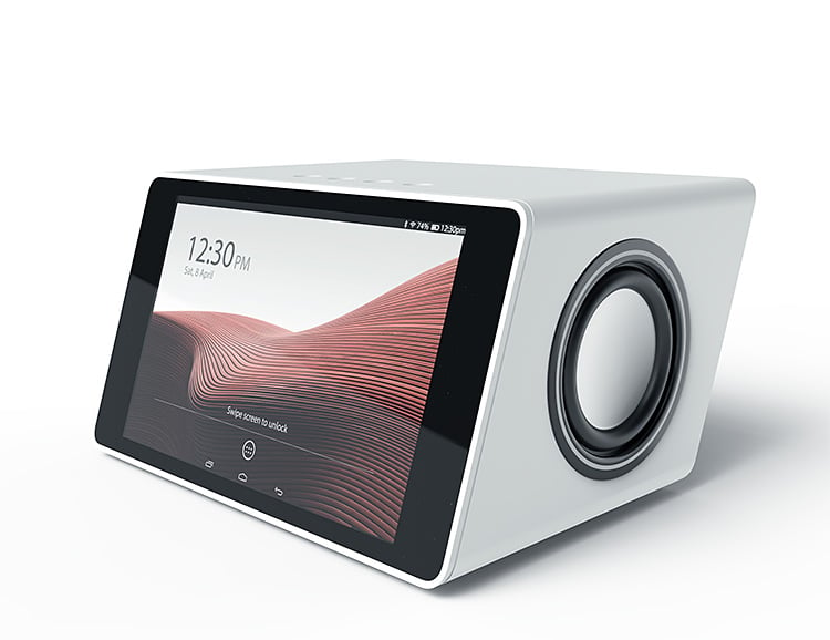 The AIVIA Smart Speaker has a Sweet Touchscreen & Bass That Bangs