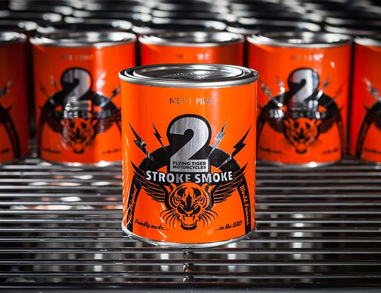 ’Tis the Season for a 2-Stroke Smoke Candle