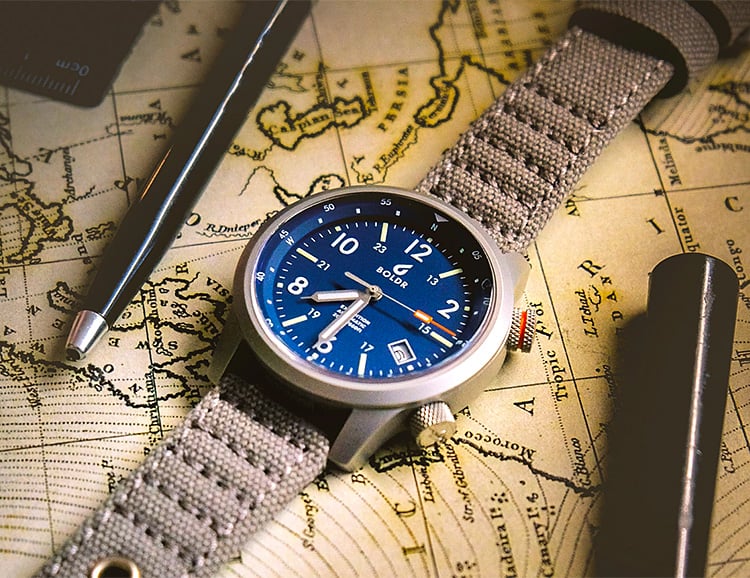 BOLDR’s Expedition Field Watch is Built for Action & Adventure