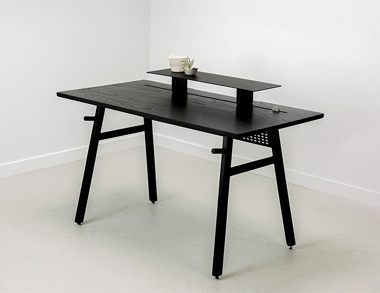 Black, Minimalist, Modular, Check Out This Desk from Artifox