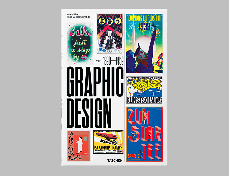 Taschen Introduces Volume One in a New Series: A Visual History Of Graphic Design