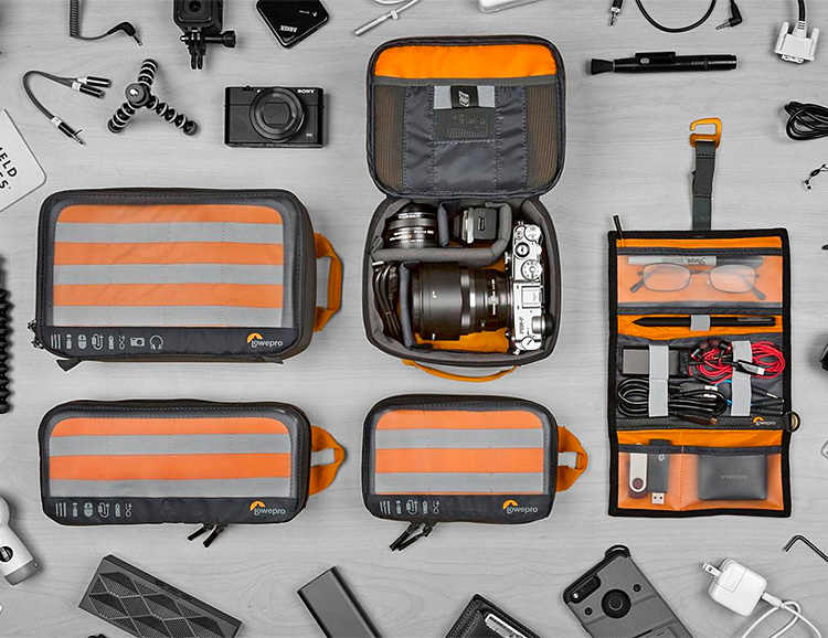 Lowepro’s GearUp Pouches Keep Everything Organized