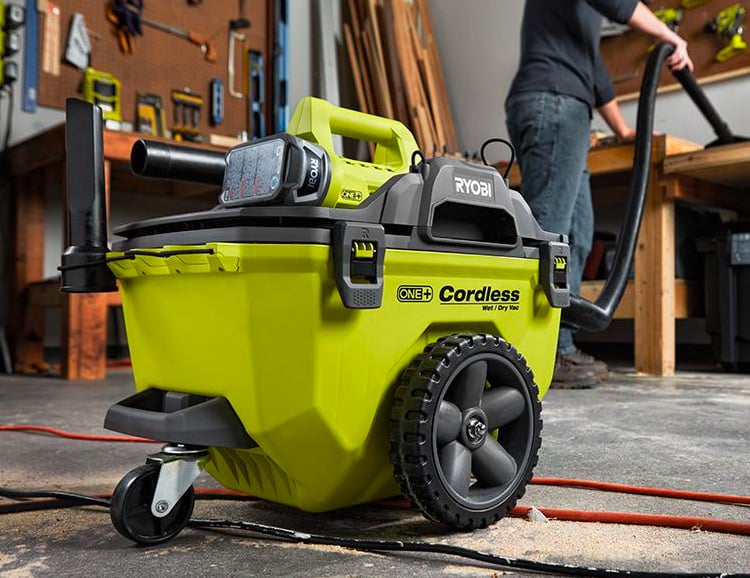 Ryobi’s One+ Cordless Shop Vac Has Super Suction