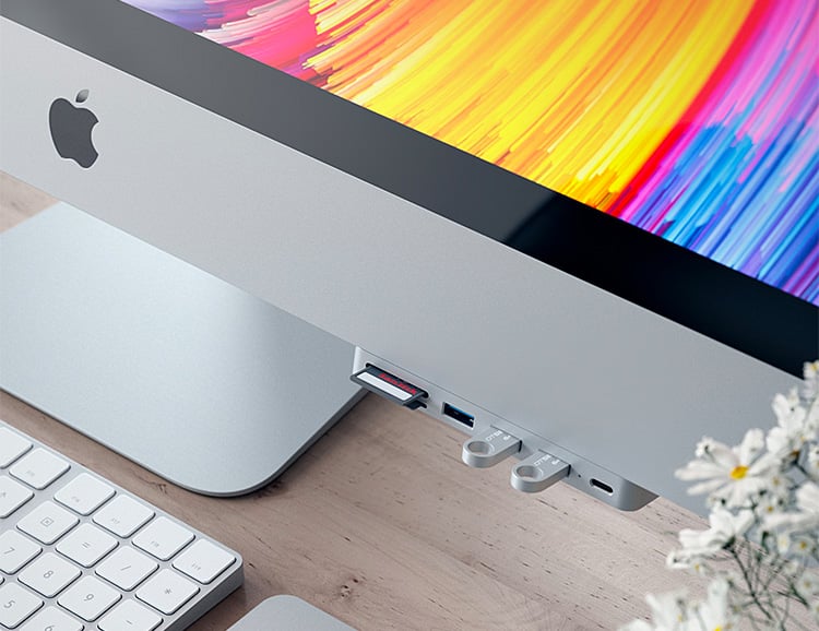 Satechi Launches New USB-C Clamp Hub for M1 iMac - MacRumors