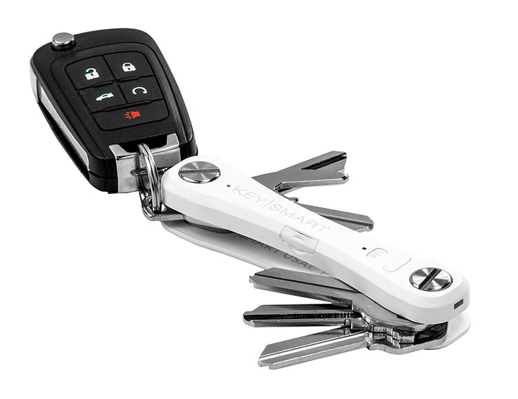 Keysmart Pro Tile (White) - KeySmart PRO TILE 