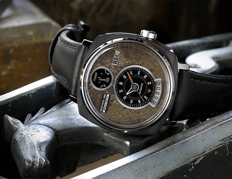 REC Watches’ P-51 Collection Uses Salvaged Ford Mustang Parts