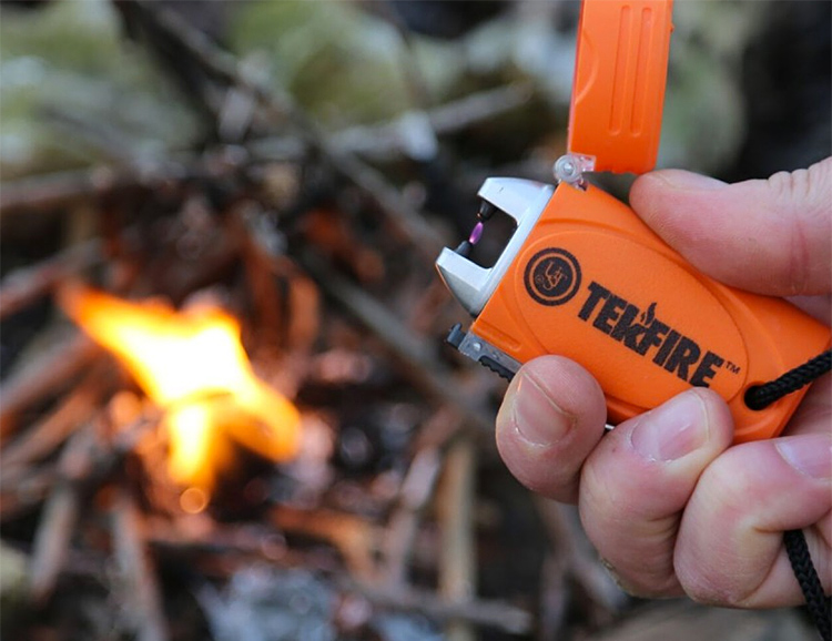 Get Things Burning with This Fuel-Free TekFire Lighter