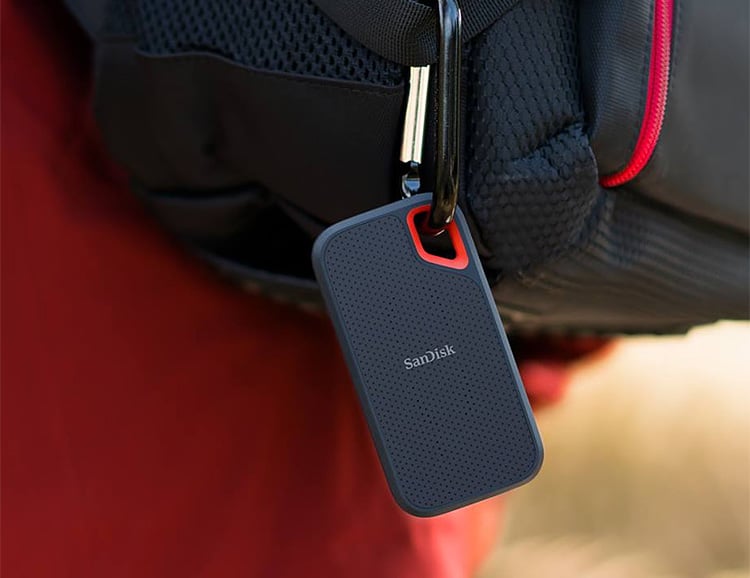 The SanDisk Extreme Portable SSD is Built Tough for Action On-The-Go