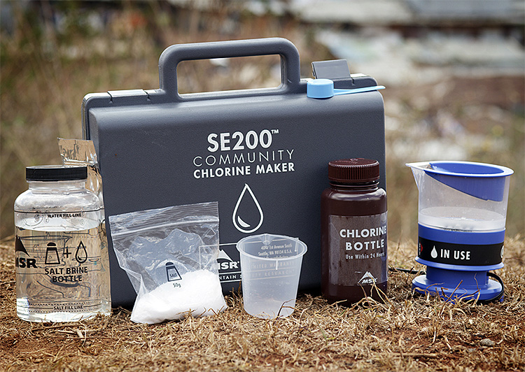 This Portable Chlorine Maker from MSR Produces Safe, Clean Drinking Water