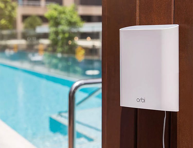 With Netgear’s Orbi Outdoor Satellite, Get Better Backyard Streaming