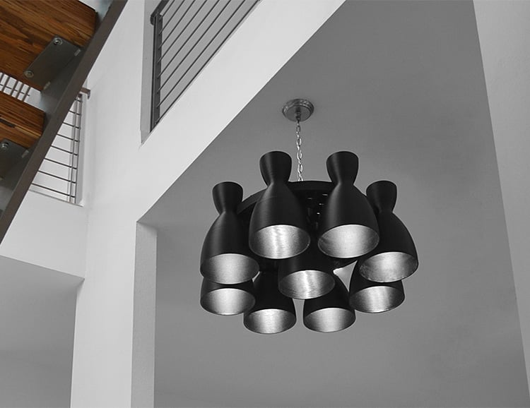 Light Up Your Space with a Rocket Inspired Chandelier