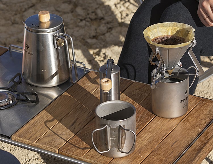 Snow Peak’s Field Barista Set is Key for Killer Camp