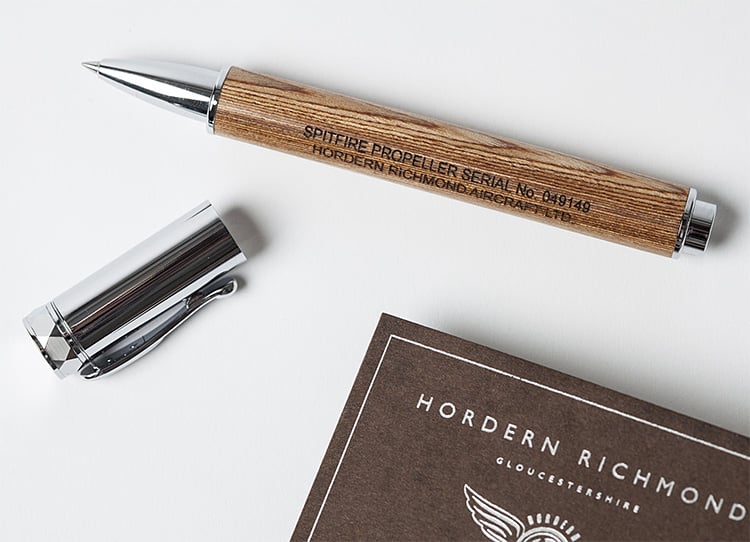 This Pen is Made From a Fighter Plane Propeller