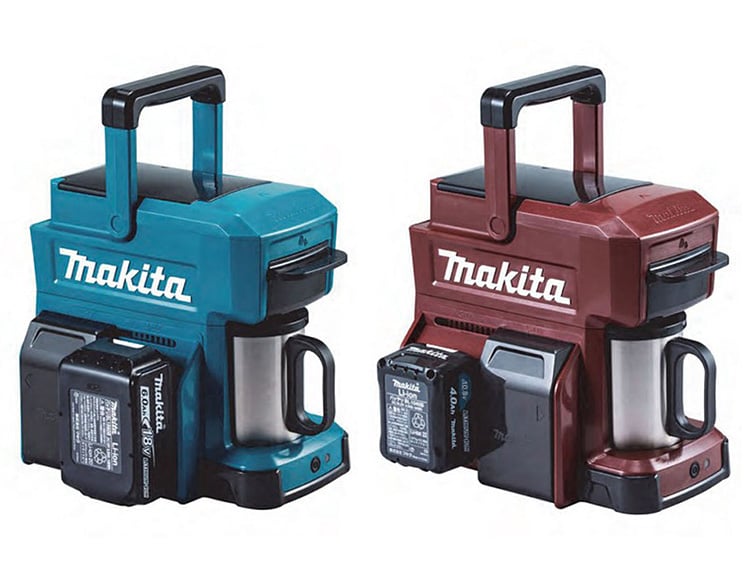 Makita Introduces a Cordless Coffee Maker