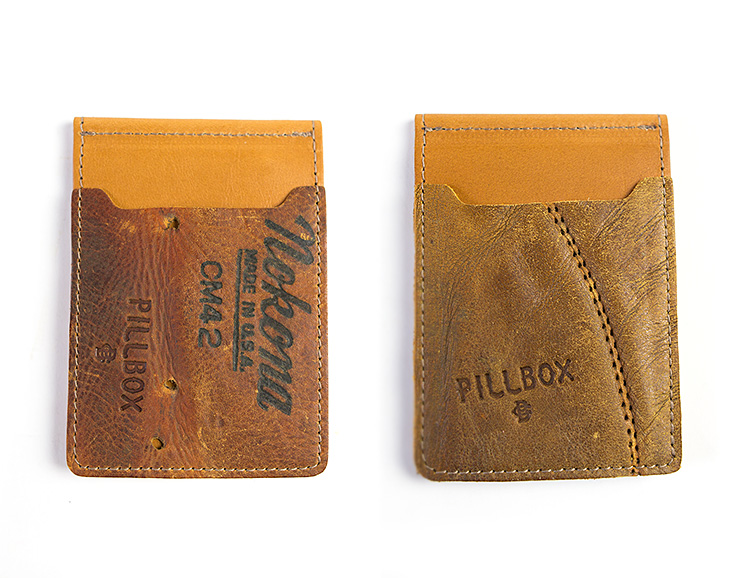 Pillbox Hits a Homer with Their Baseball Glove Wallet