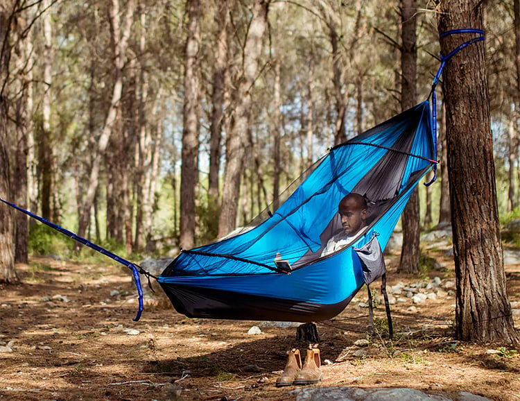 The Koala is a Hammock & Camp Chair In One