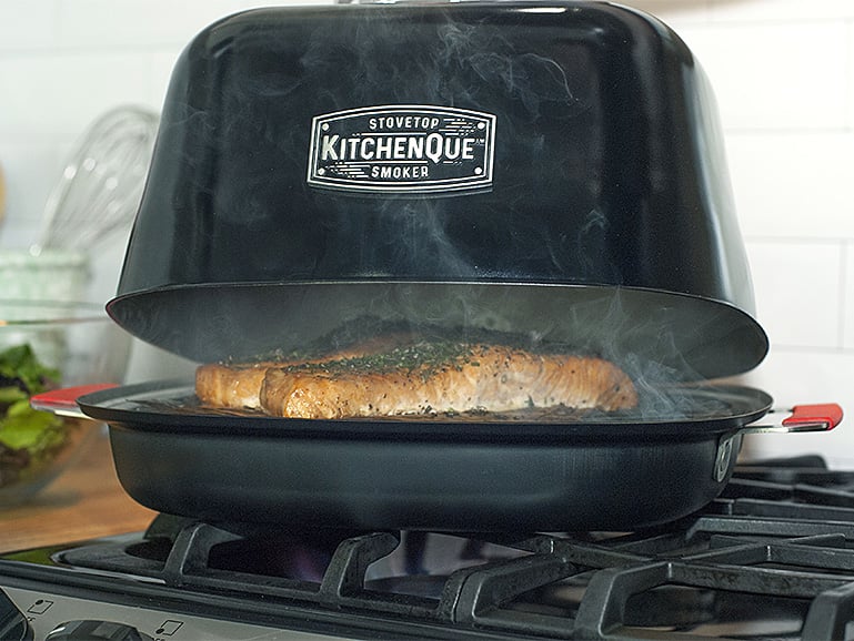 Smoke It Indoors with the Kitchenque Stovetop Smoker