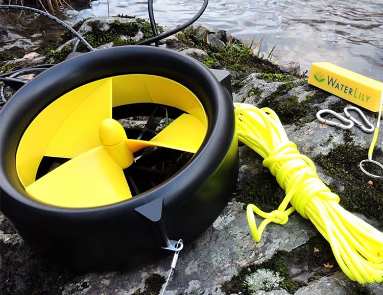 The Waterlily Turbine Charges Your Phone with Wind or Water