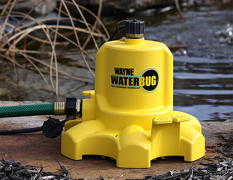 The Wayne WaterBug is a Powerful Pump