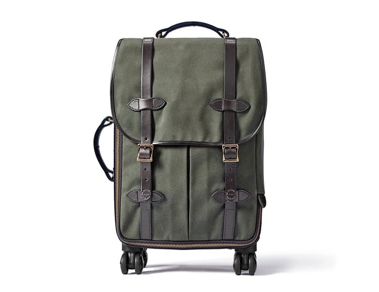 Filson’s Rolling 4-Wheel Carry-On is Ready for Takeoff