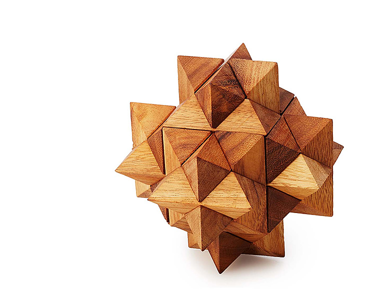 This Wooden Puzzle is Tough On Your Brain but Easy On the Environment