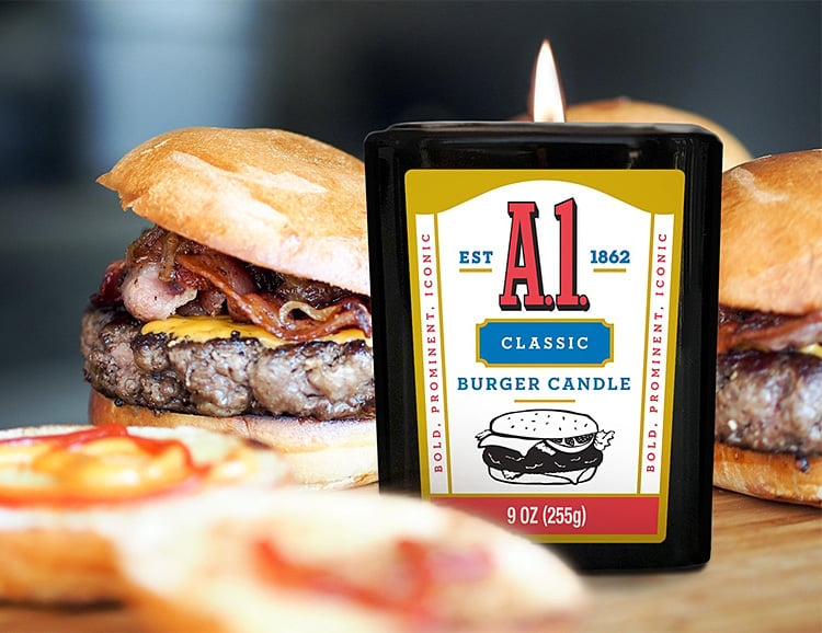 Smells Like Summer: A1 Meat Scented Candles