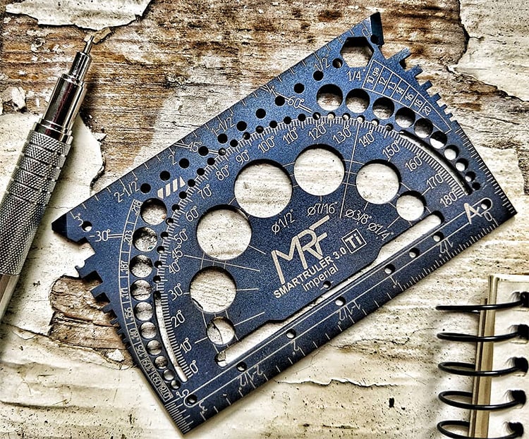 SmartRuler is the EDC Multi-Tool You Need In Your Wallet