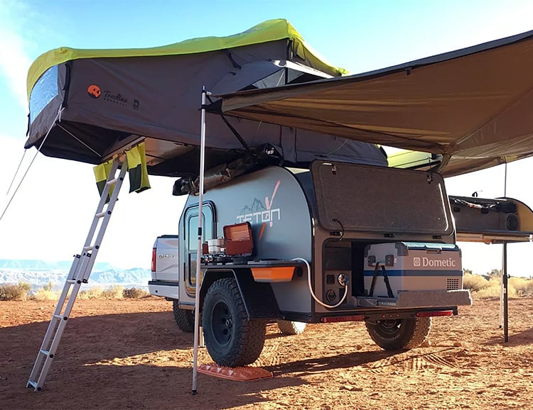 TetonX Camper Trailers Bring Creature Comforts to Off-Road Exploration