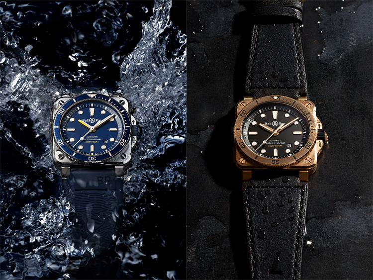 Bell & Ross Introduces the Square-Case BR03-92 Diver in Two New Finishes