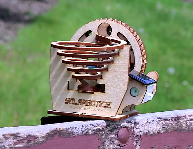 Build Your Own Solar Marble Machine