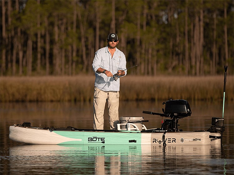 The Rover Aero Boat Fits in a Backpack