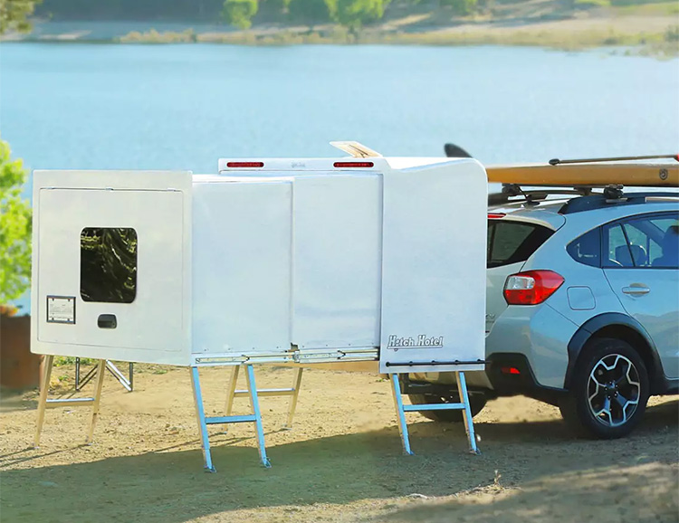 Hitch Hotel is a Compact Camper You Don’t Have To Tow