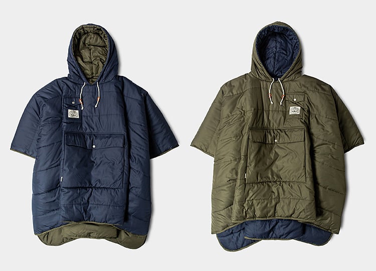 Poler’s Reversible Camp Poncho is the Ultimate Chillwear