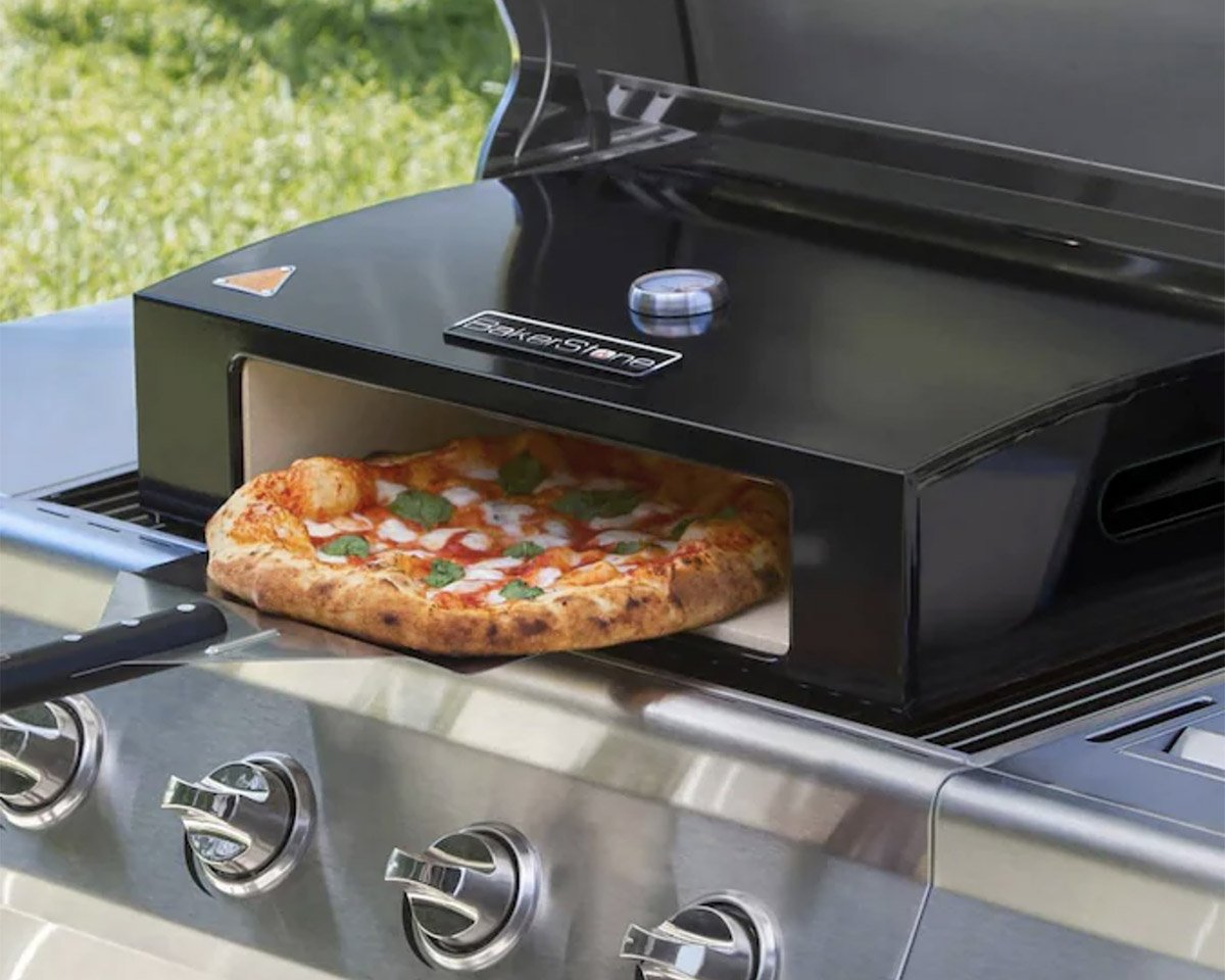 The Bakerstone Makes Perfect Pizza On The Grill