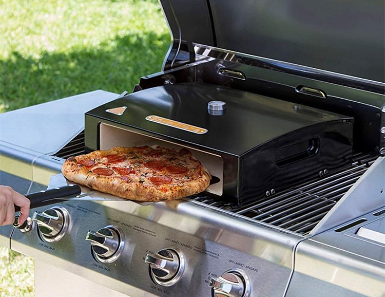 The Bakerstone Makes Perfect Pizza On The Grill The Bakerstone Makes Perfect Pizza On The Grill at werd.com